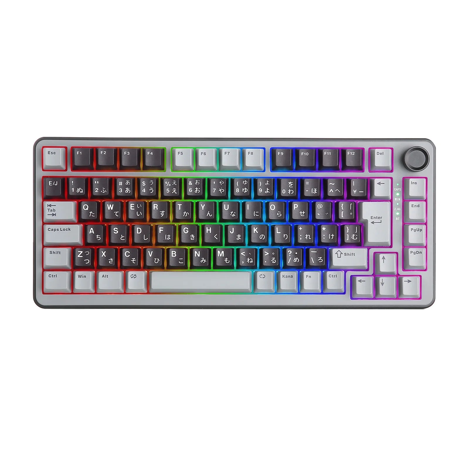YUNZII RT75 Rapid Trigger Wireless Gaming Keyboard, Japanese 75% JIS Layout, HE Magnetic Switches, 8000Hz Wired Polling Rate